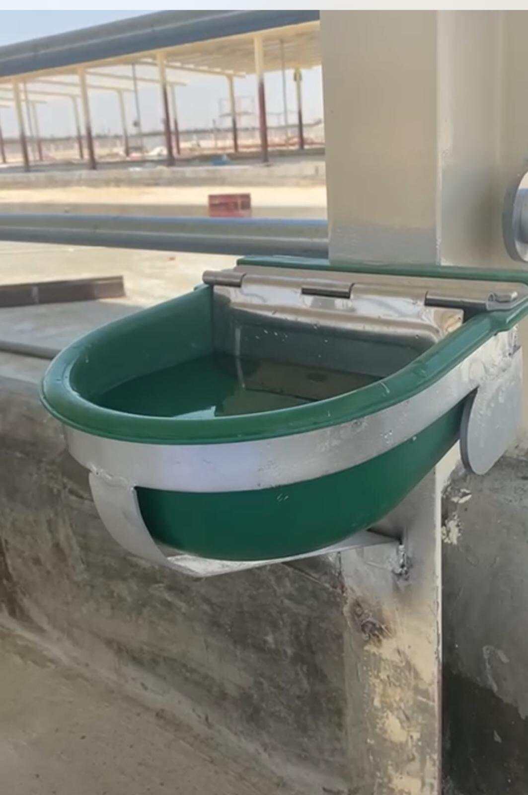 Installation of drinking water bowls