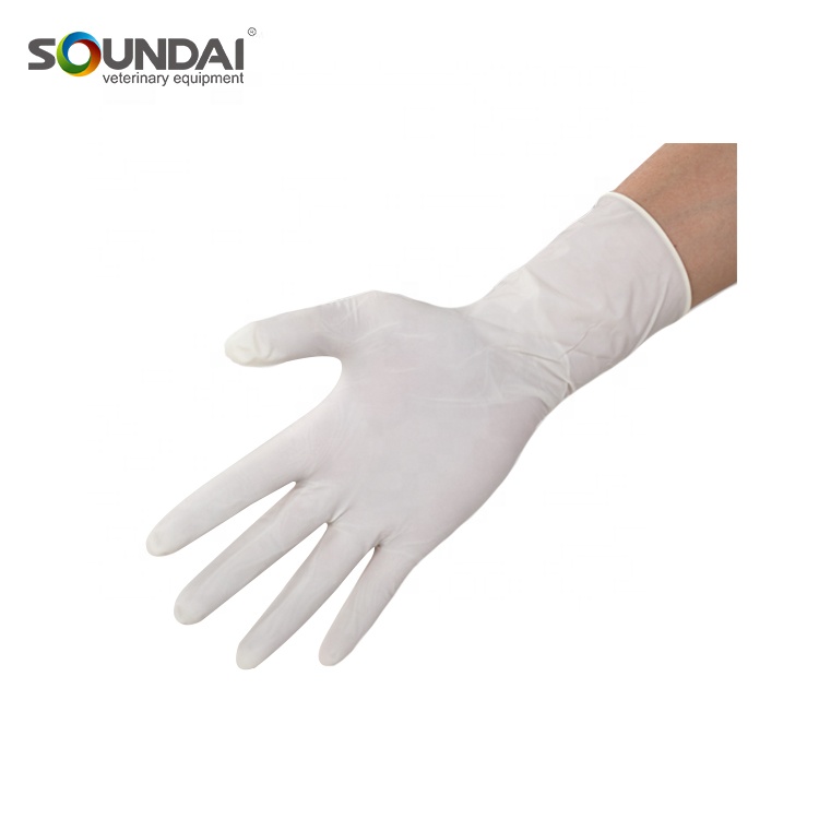 Veterinary nitrile gloves