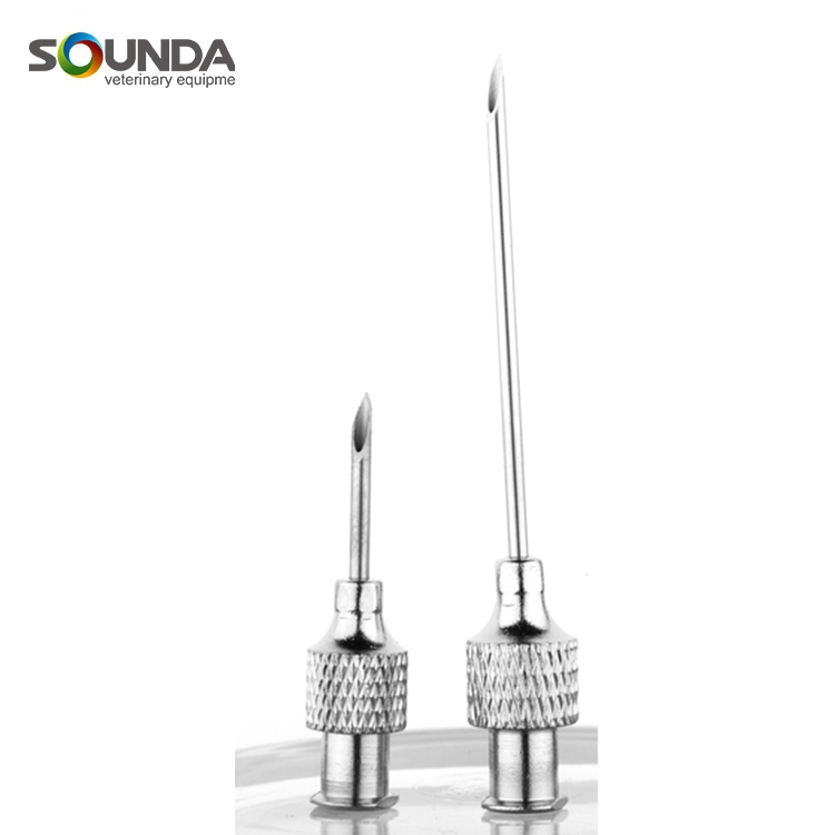 SDSN12 Copper  Round Knurled Hub Needles (2)